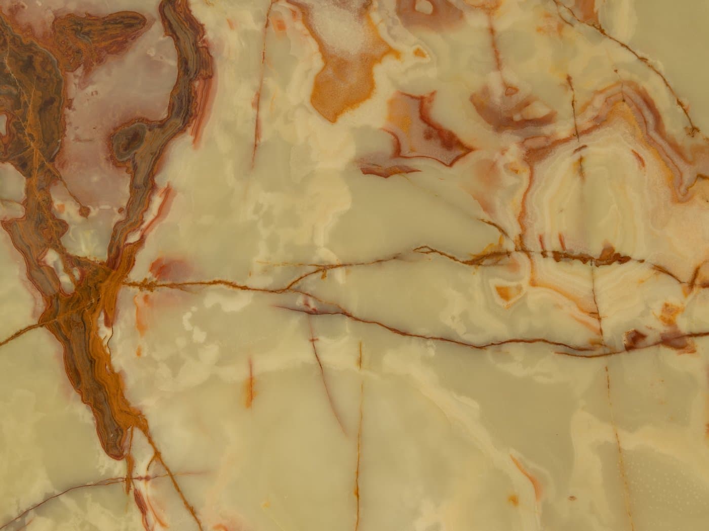 Stolik kawowy Onyx, onyks brązowy kremowy, stal nierdzewna chromowana srebrna, Niemcy, lata 60. - 283720