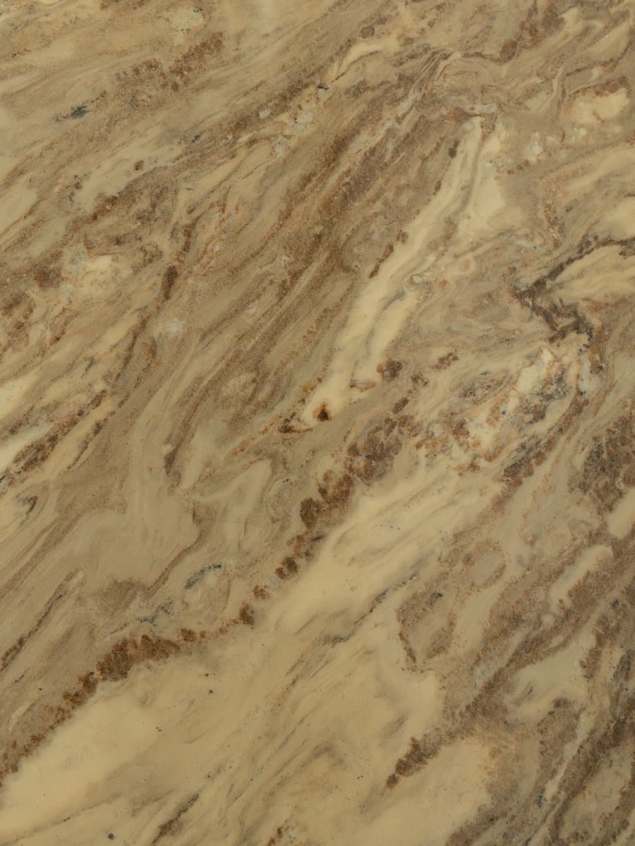 Desk, beige marble, oak, Germany, 1960s. - 283671