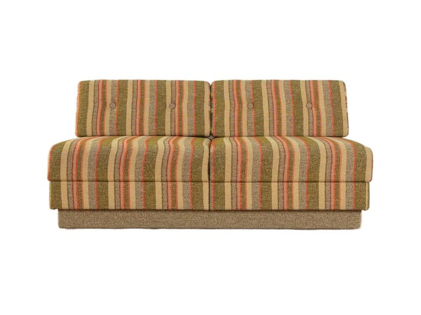 Sofa modułowa rozkładana, multikolor, tkanina, Niemcy, lata 70.