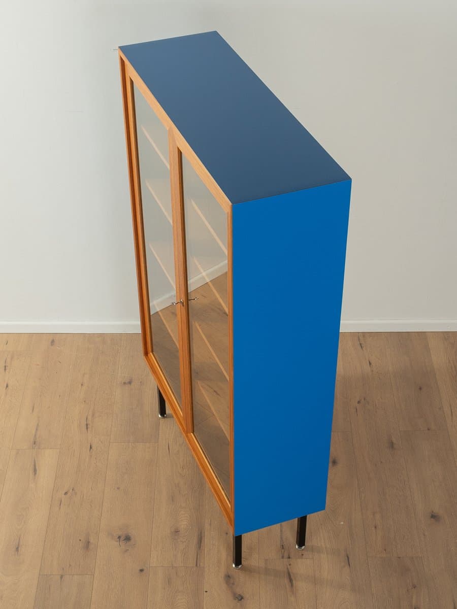 Witryna, teak brązowy, WK Möbel, Niemcy, lata 60. - 283605