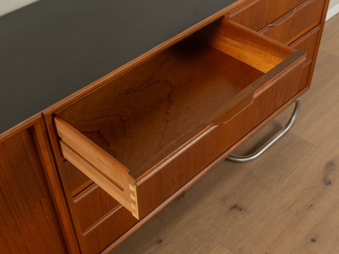 Sideboard BBM Bjerringbro, brązowy, teak, Dania, lata 60. - 283583