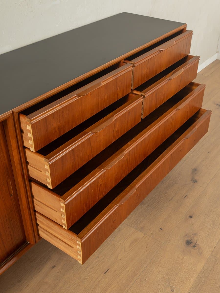 Sideboard BBM Bjerringbro, brązowy, teak, Dania, lata 60. - 283581