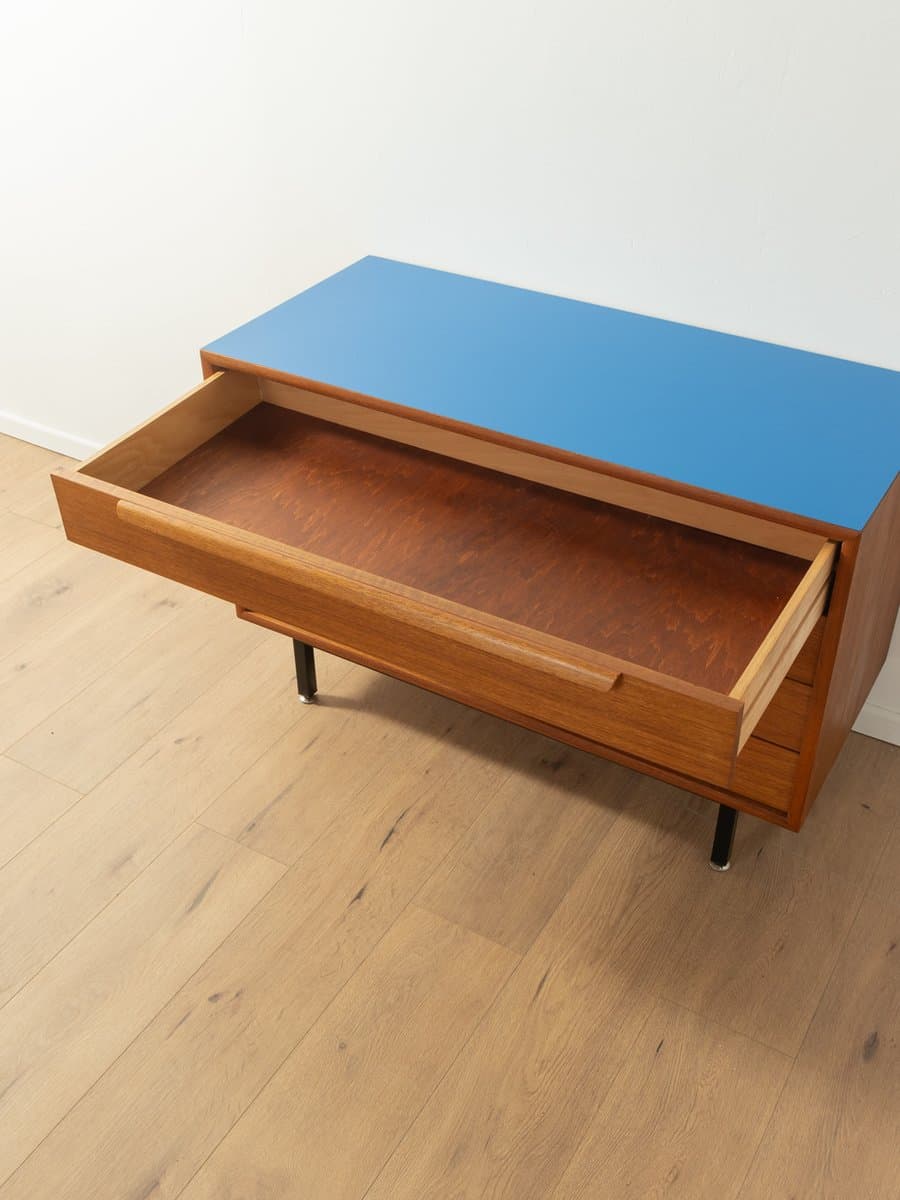 Komoda, teak brązowy, WK Möbel, Niemcy, lata 60. - 283514