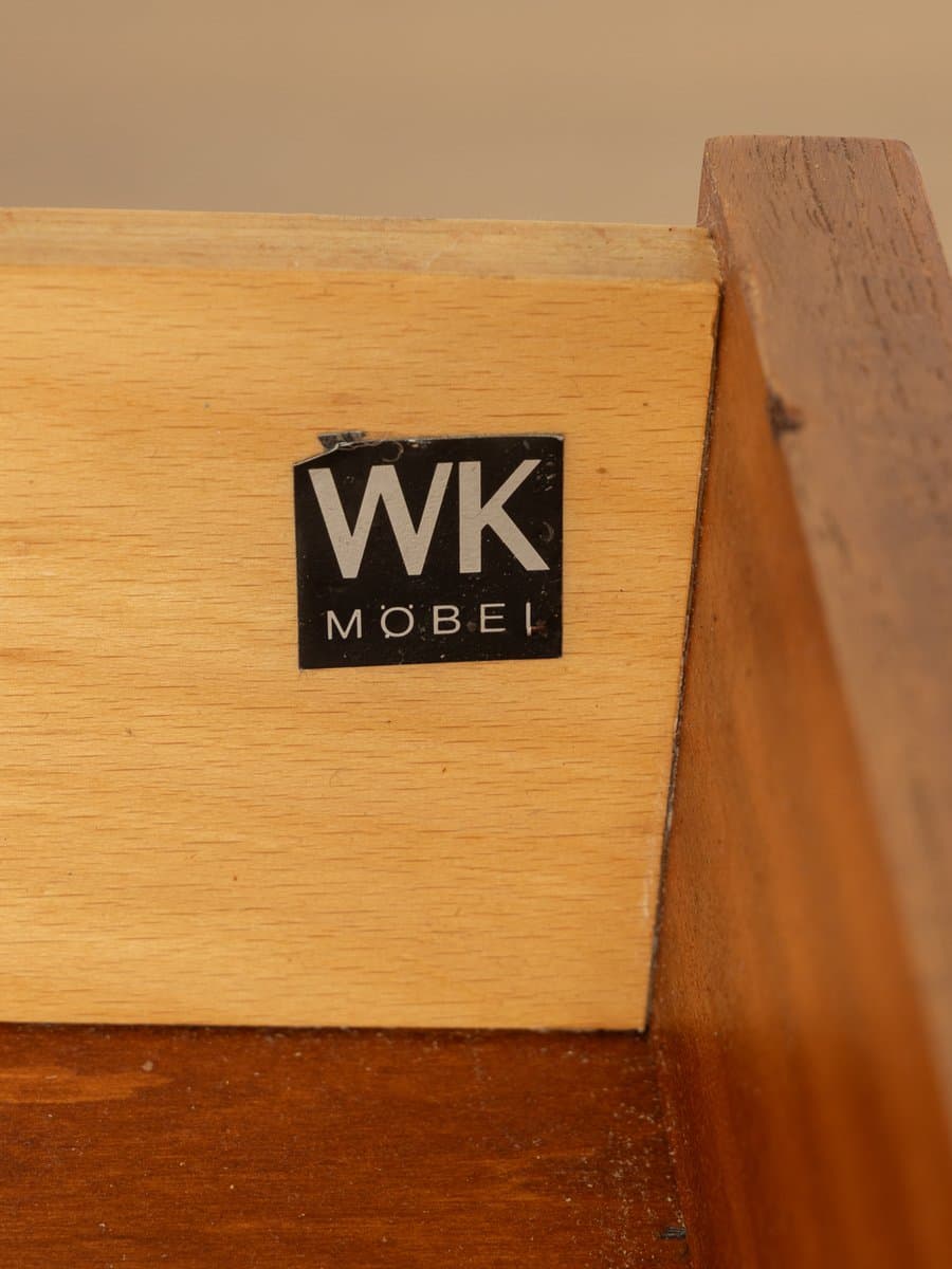 Komoda, teak brązowy, WK Möbel, Niemcy, lata 60. - 283515