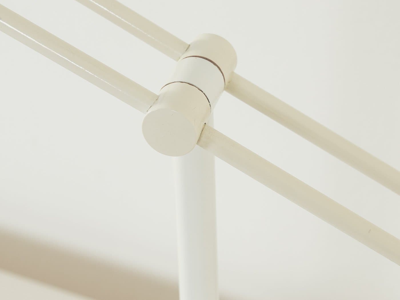 Lampa biurkowa, biała, metal, Hustadt Leuchten, Niemcy, lata 70. - 283493