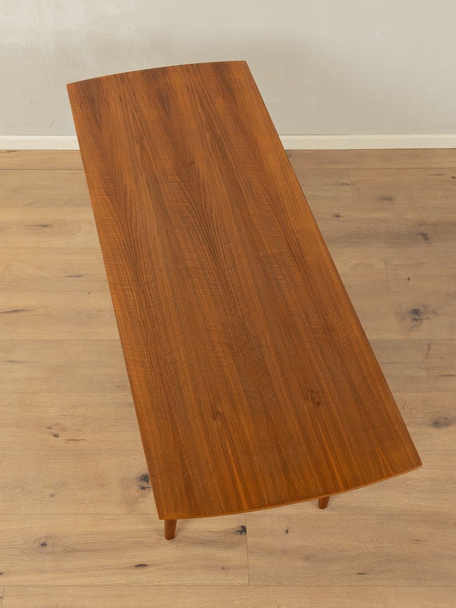 Coffee table, brown beech, by W. Renz, Germany, 1960s. - 283972