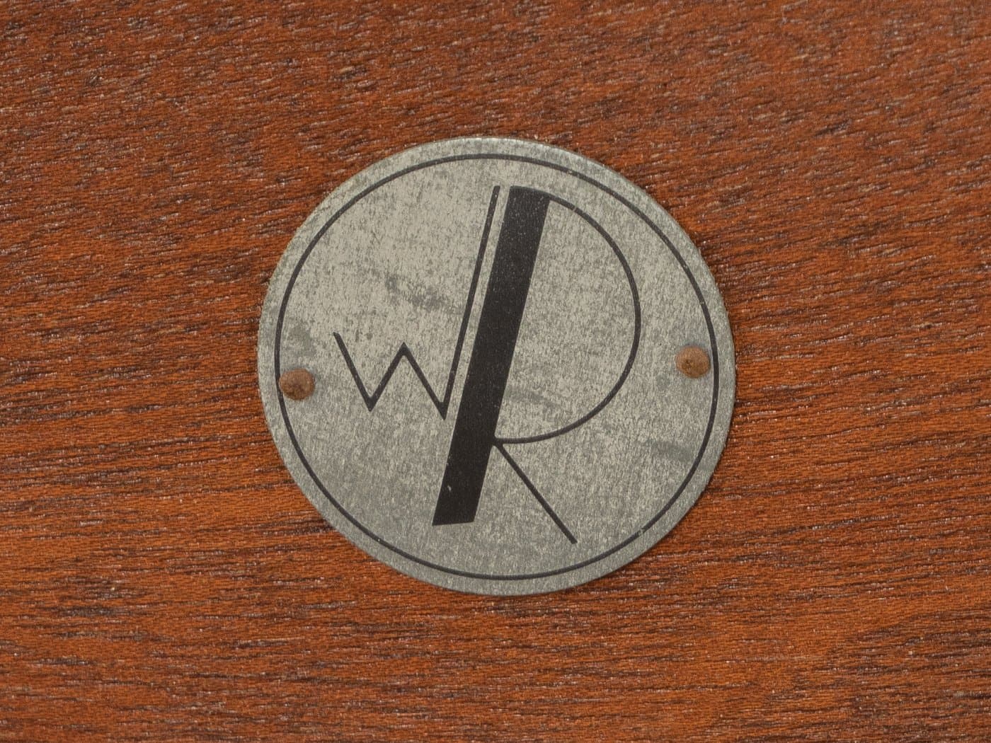 Coffee table, brown beech, by W. Renz, Germany, 1960s. - 283974