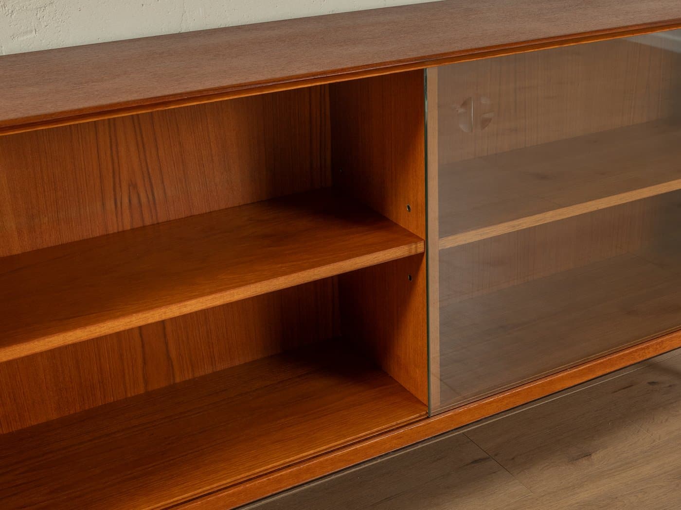 Kredens, teak brązowy, Niemcy, lata 60. - 283958