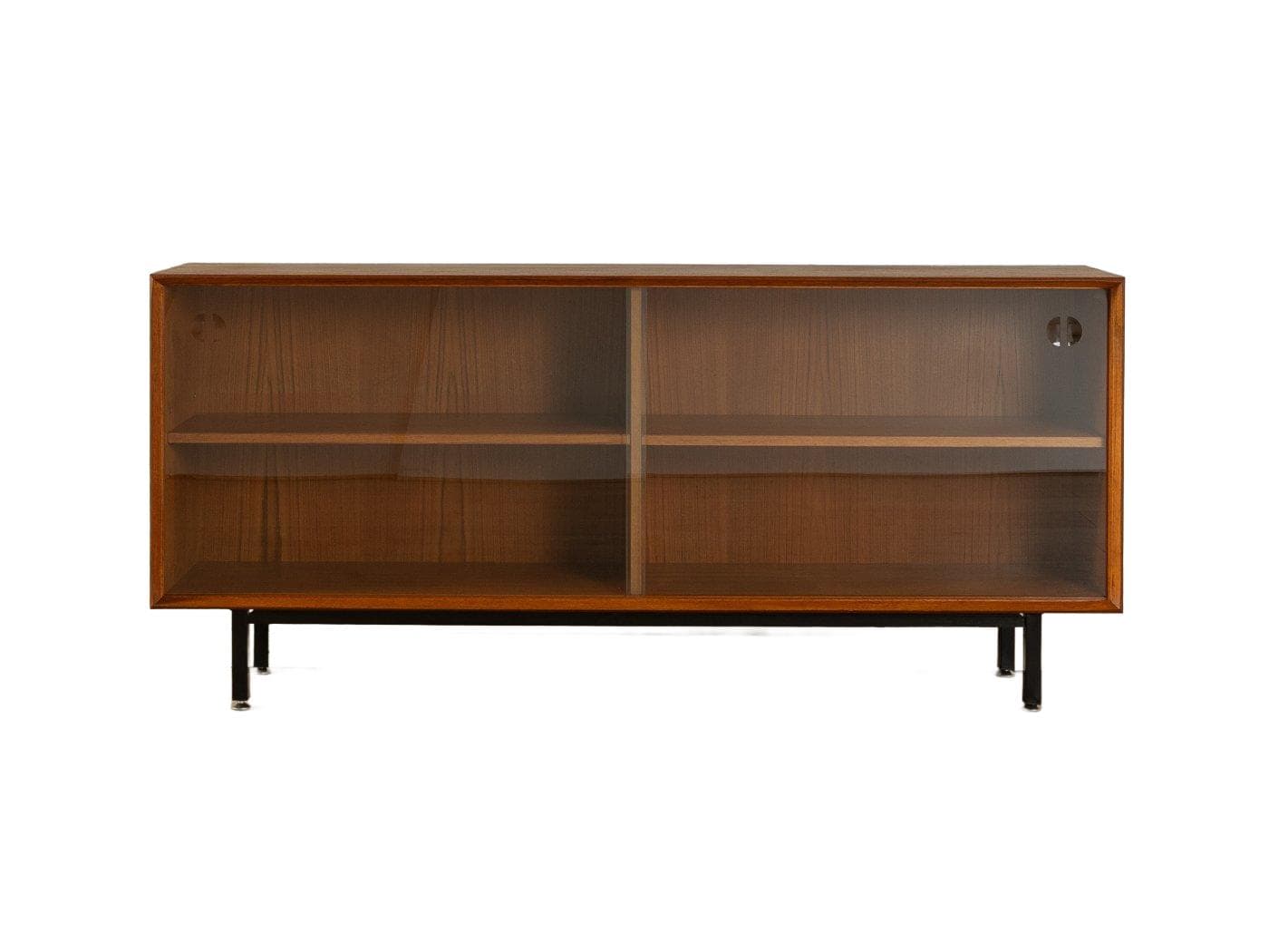 Kredens, teak brązowy, Niemcy, lata 60.