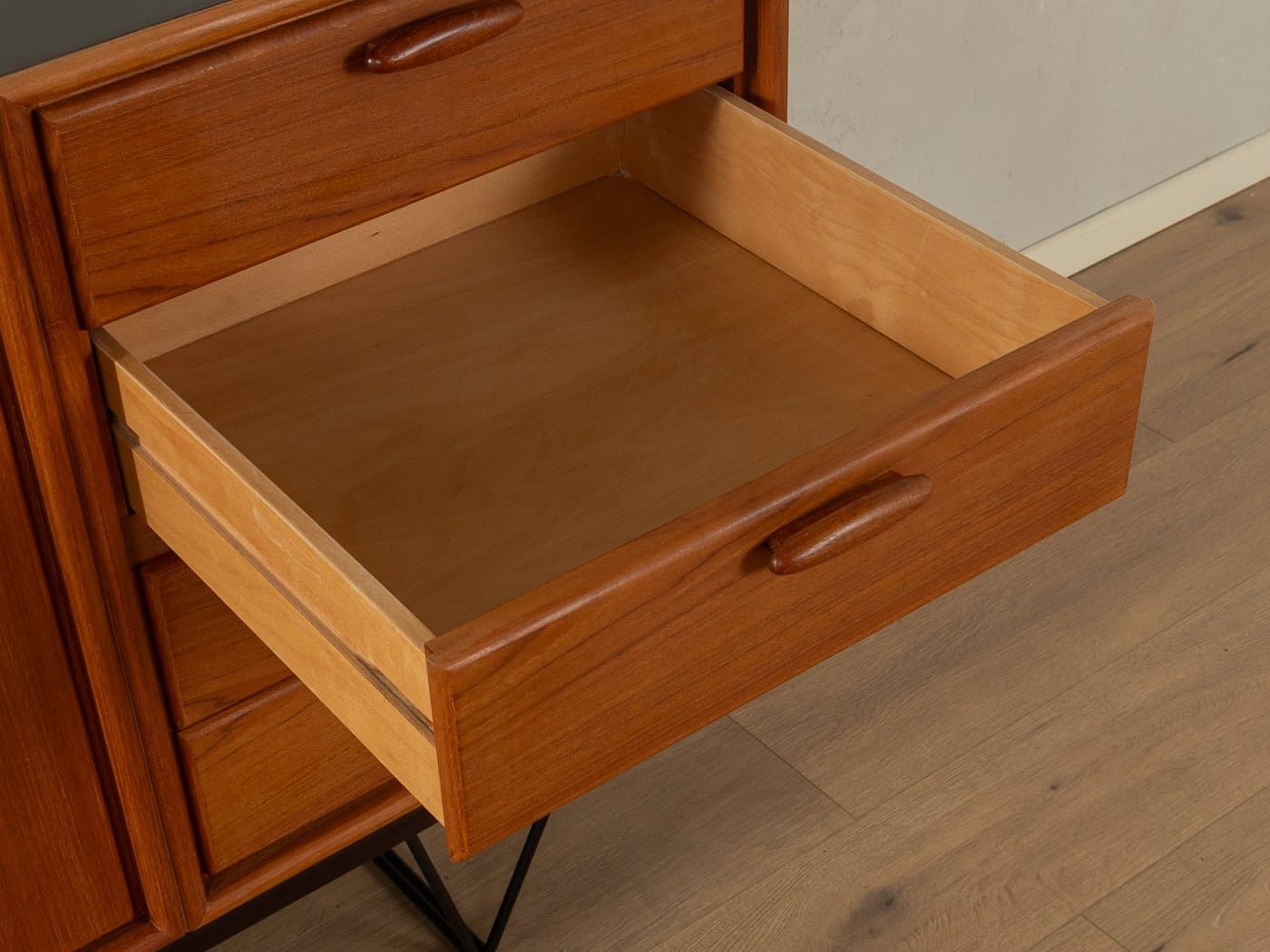 Kredens, teak brązowy, Niemcy, lata 60. - 283910