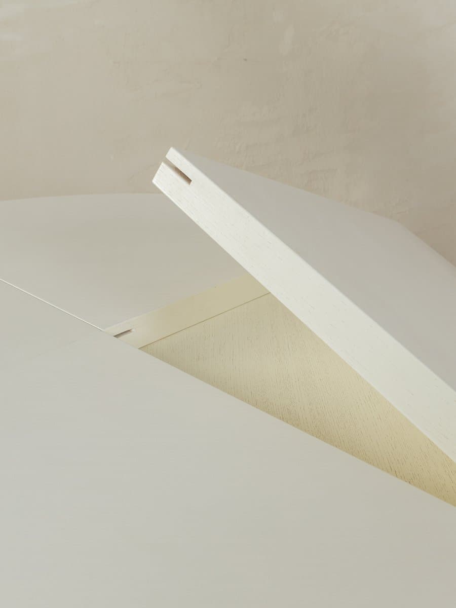 Stół jadalniany Quadrondo, jesion biały, proj. E. Nagel, Rosenthal, Niemcy, lata 80. - 283818