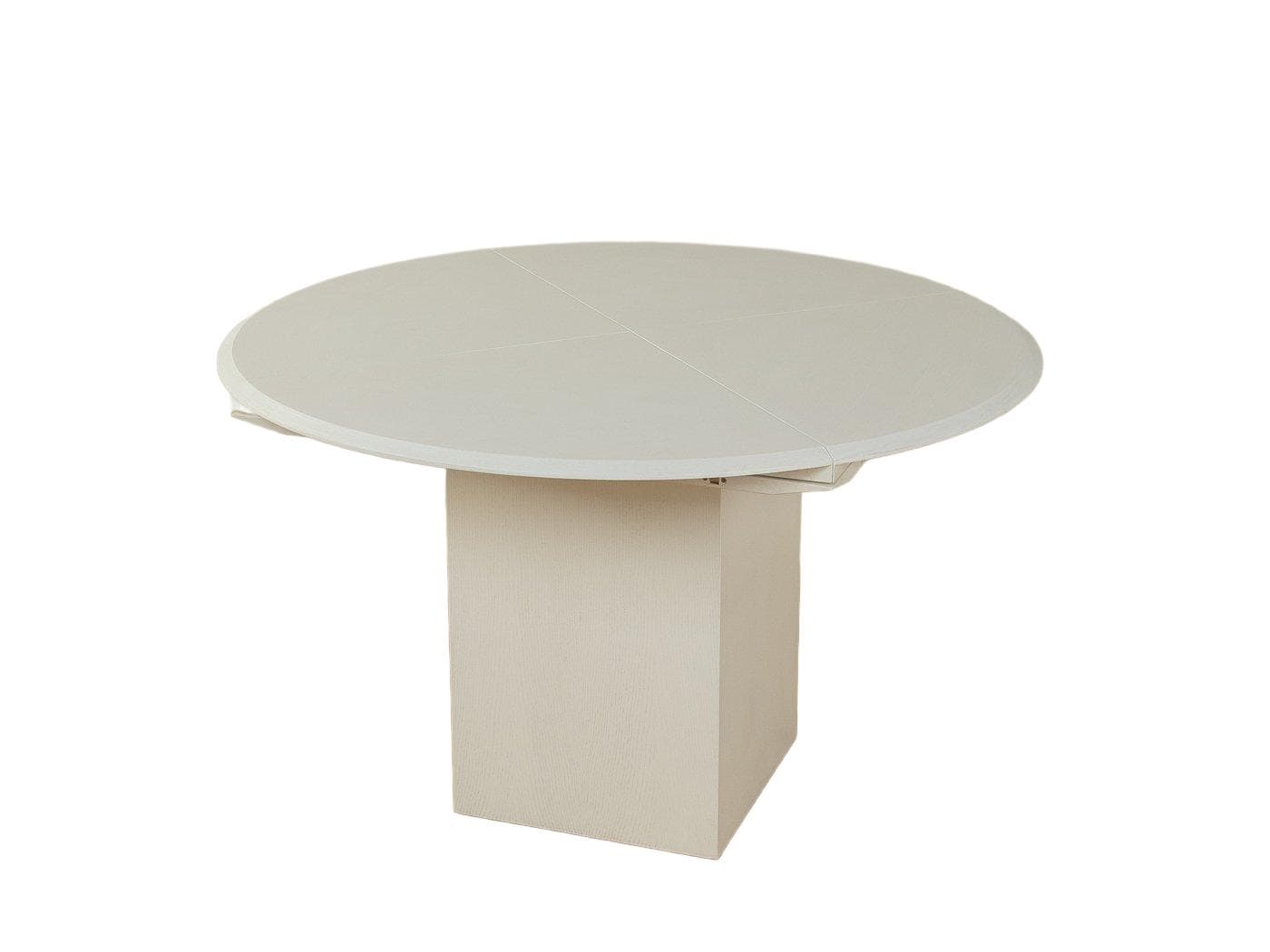 Stół jadalniany Quadrondo, jesion biały, proj. E. Nagel, Rosenthal, Niemcy, lata 80.