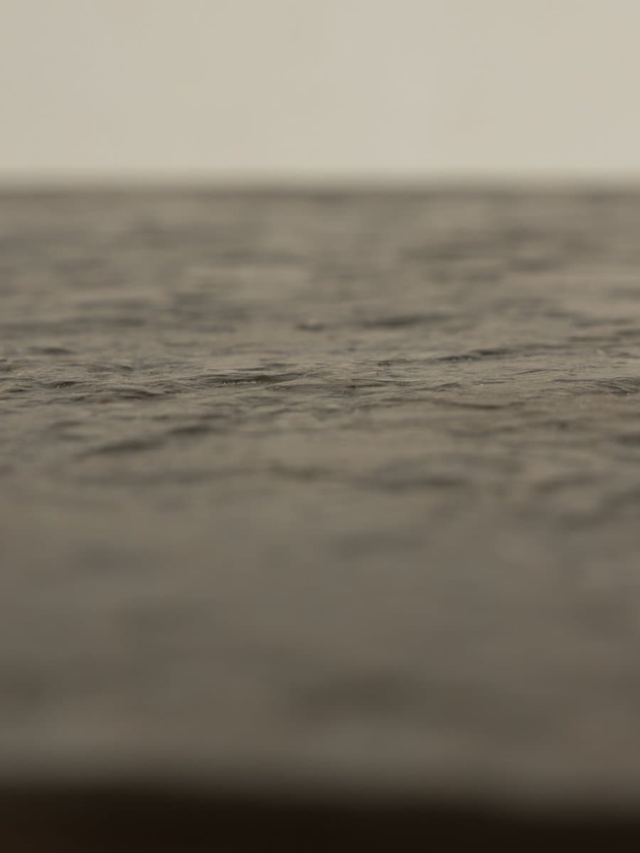 Stolik kawowy, granit czarny, dąb, Niemcy, lata 60. - 283788