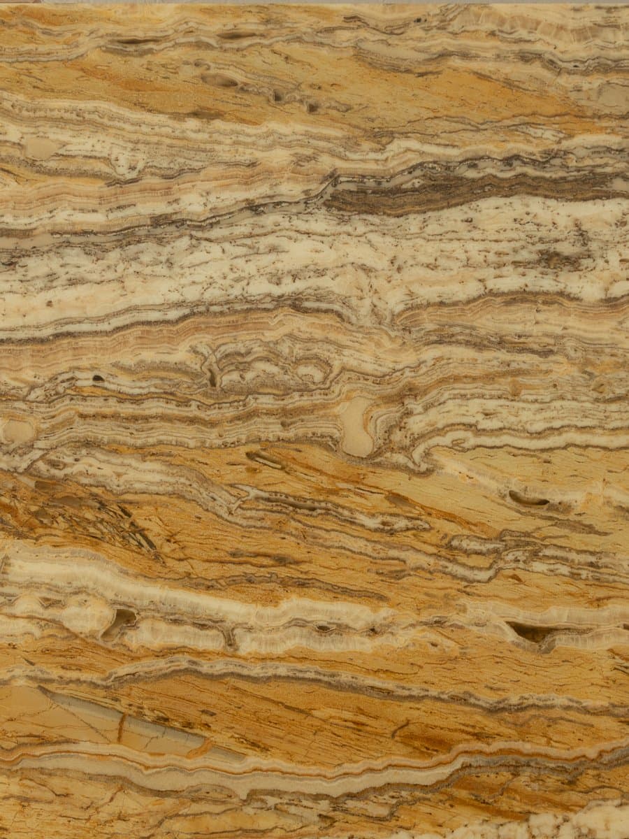 Desk, beige oak, cream marble, Germany, 1960s. - 284198