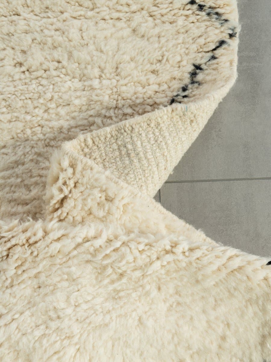 Dywan Midi Beni II 243x162 cm, beżowy, wełna, Maroko - 284181