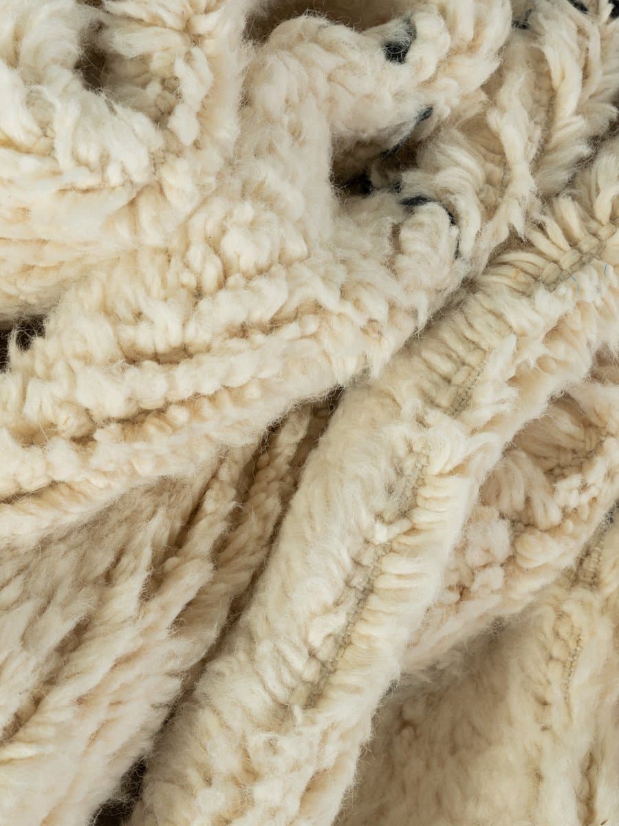 Dywan Midi Beni II 243x162 cm, beżowy, wełna, Maroko - 284178