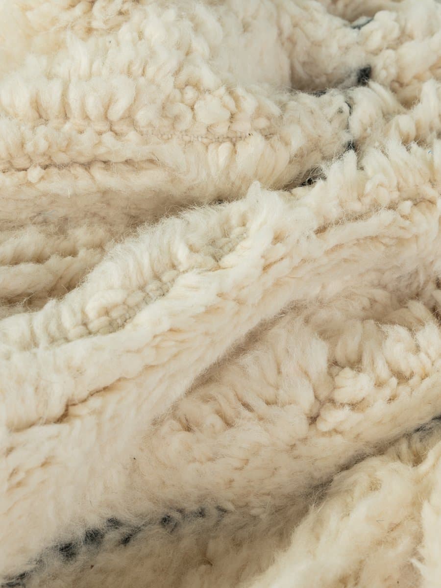 Dywan Midi Beni II 243x162 cm, beżowy, wełna, Maroko - 284177