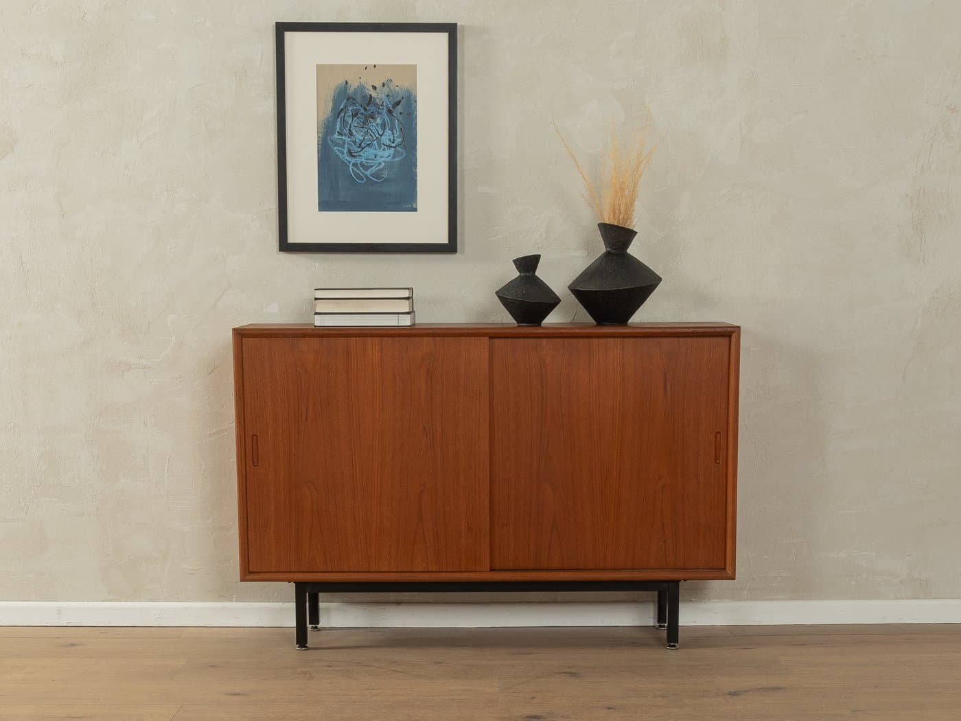 Komoda, brązowy, teak, Dania, lata 60. - 284134