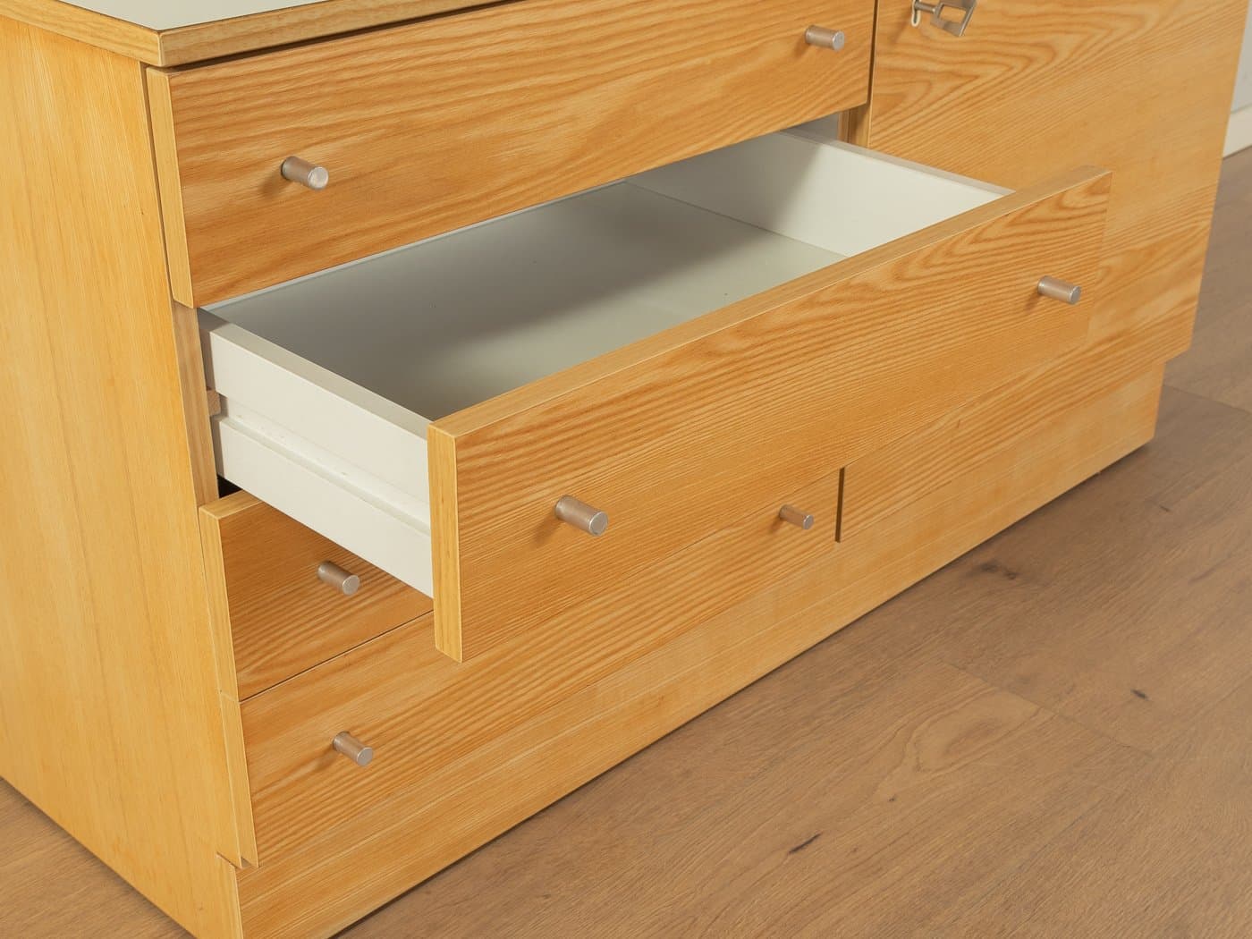 Komoda, jesion brązowy, Niemcy, lata 60. - 284113