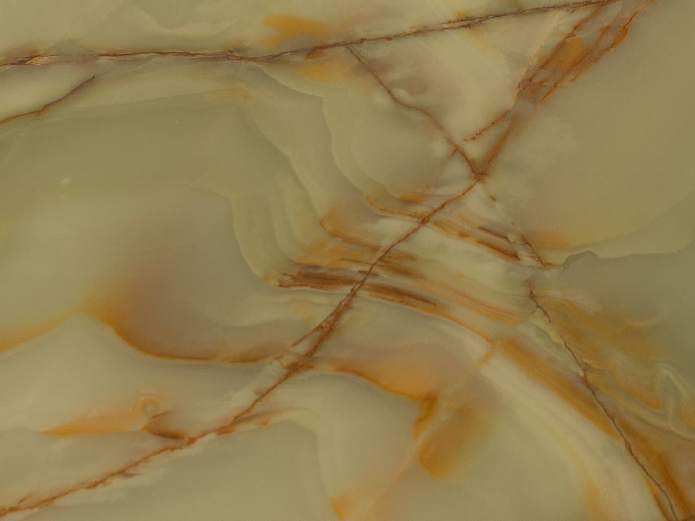 Coffee table, beige onyx, stainless steel, Germany, 1960s. - 284063