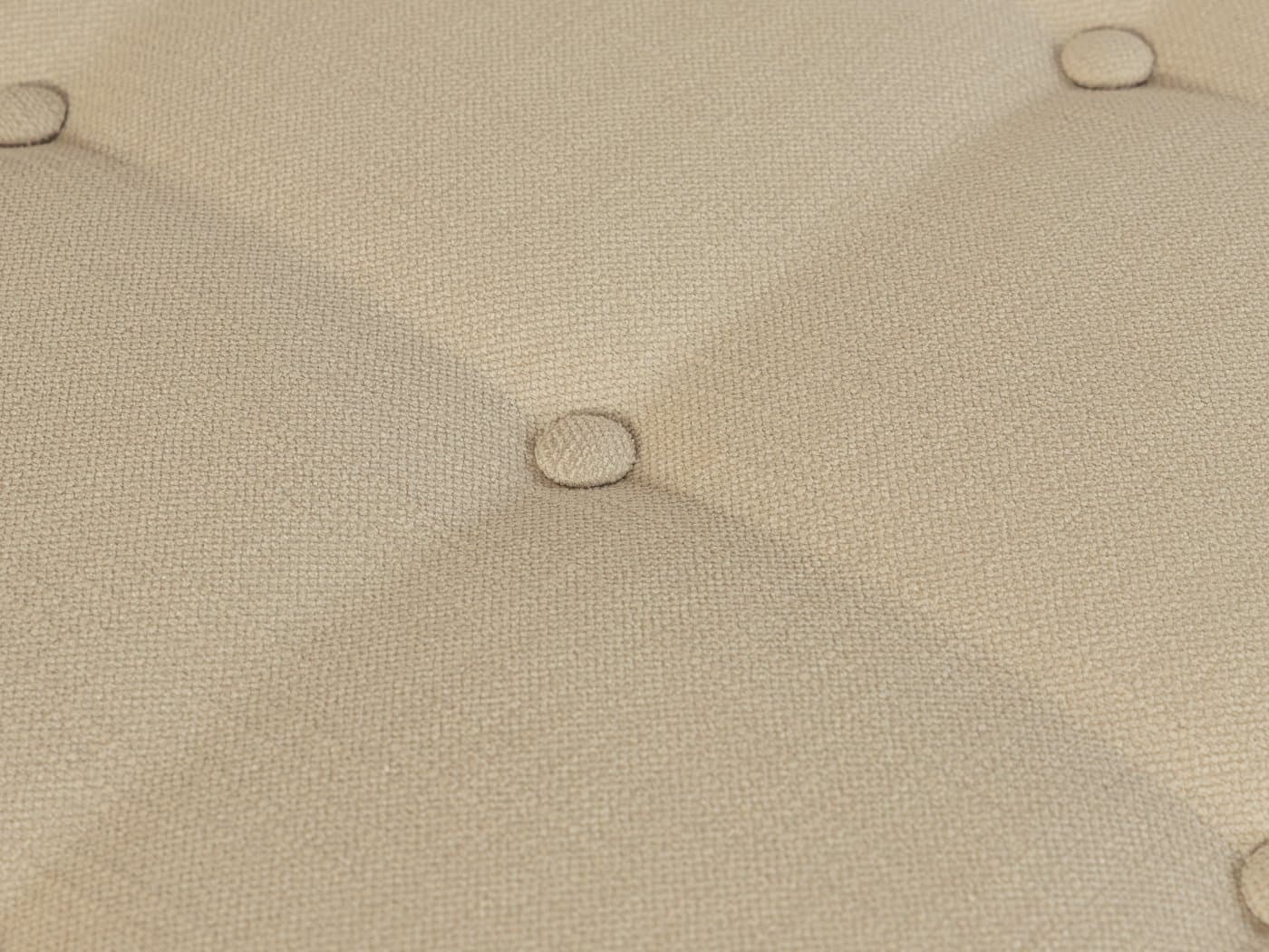 Sofa trzyosobowa, beżowa, bawełna, sosna, Niemcy, lata 80. - 287054