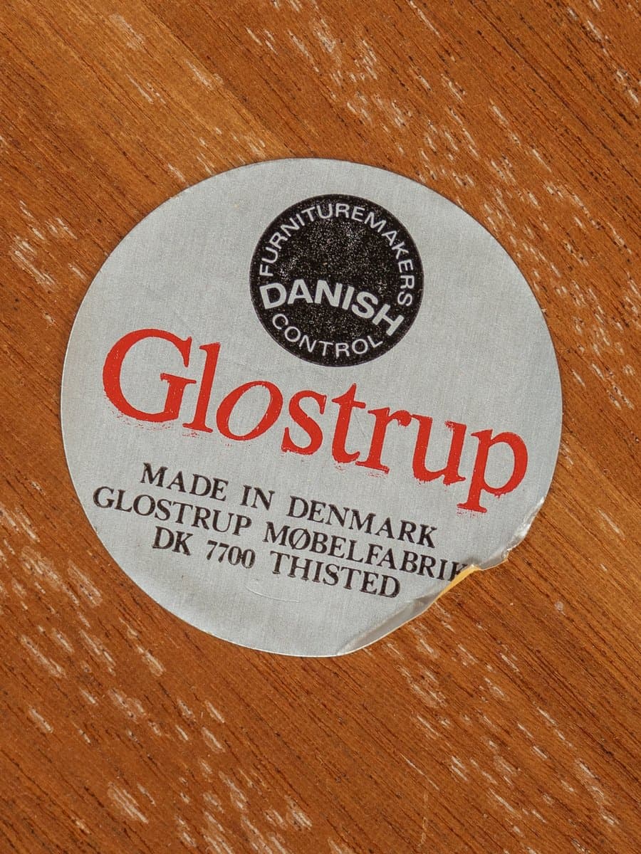 Stolik kawowy, teak brązowy, Glostrup Møbelfabrik, Dania, lata 60. - 287035