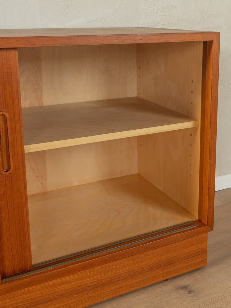 Komoda, teak brązowy, proj. P. Hundevad, Dania, lata 60. - 287007