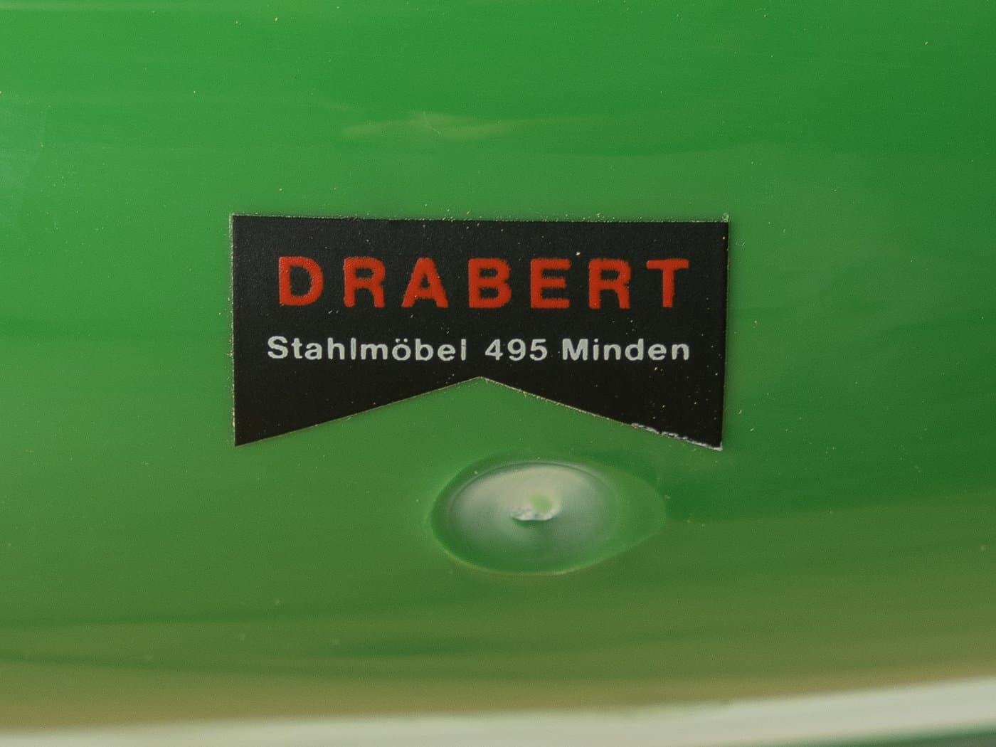 Zestaw czterech krzeseł SM 400 Swing, zielony, plastik, chrom, proj. G. Lange, Niemcy, lata 60. - 286887