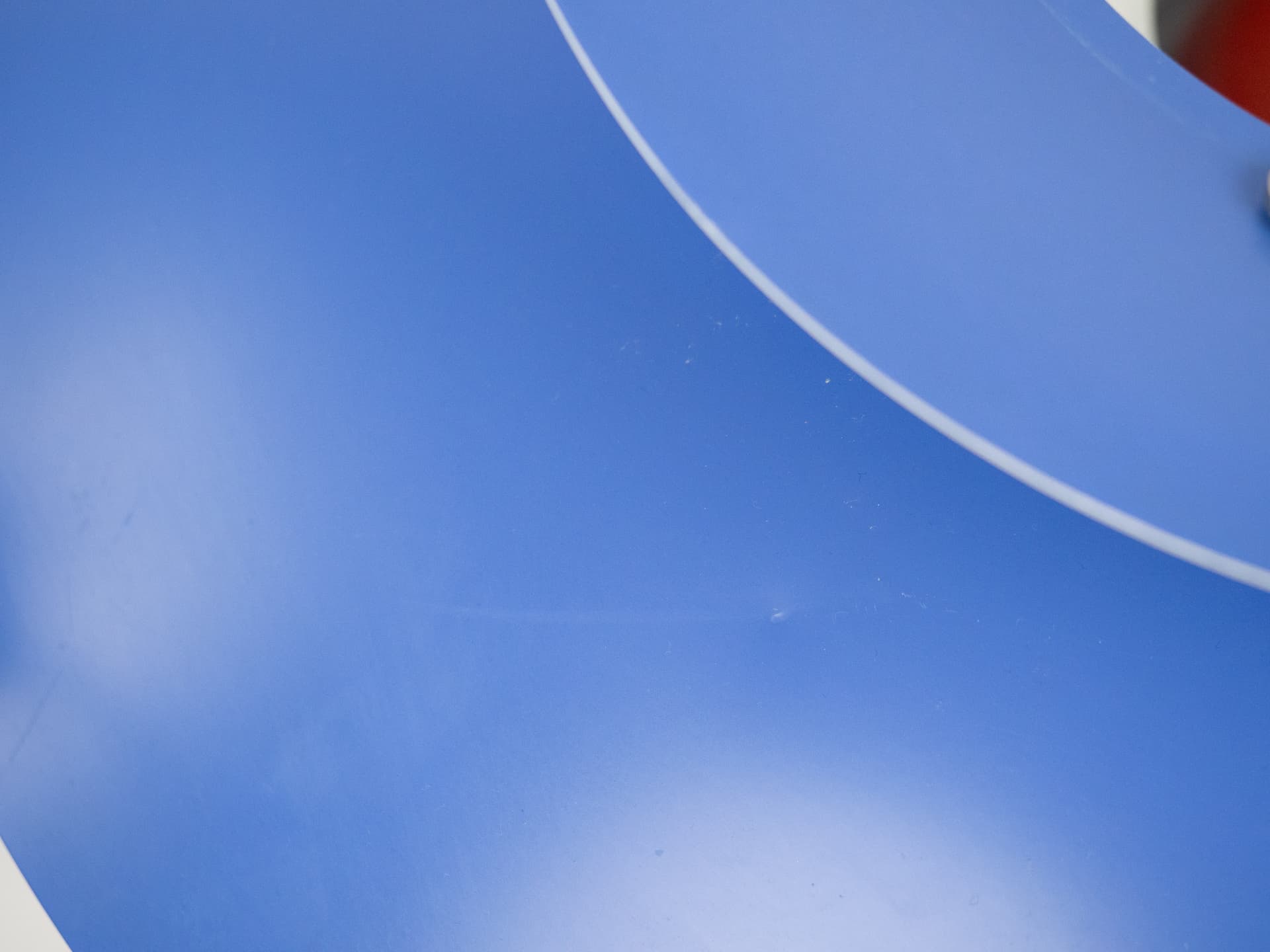 Lampa wisząca PH 5, aluminium niebieski, proj. P. Henningsen, Louis Poulsen, Dania, lata 60. - 284224