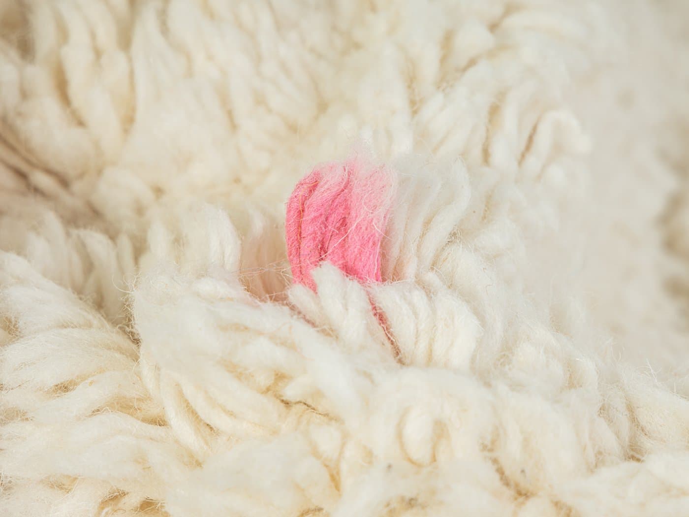 Dywan berberyjski Tiny Polka Dots 265x165 cm, multikolor, wełna, Maroko - 286875