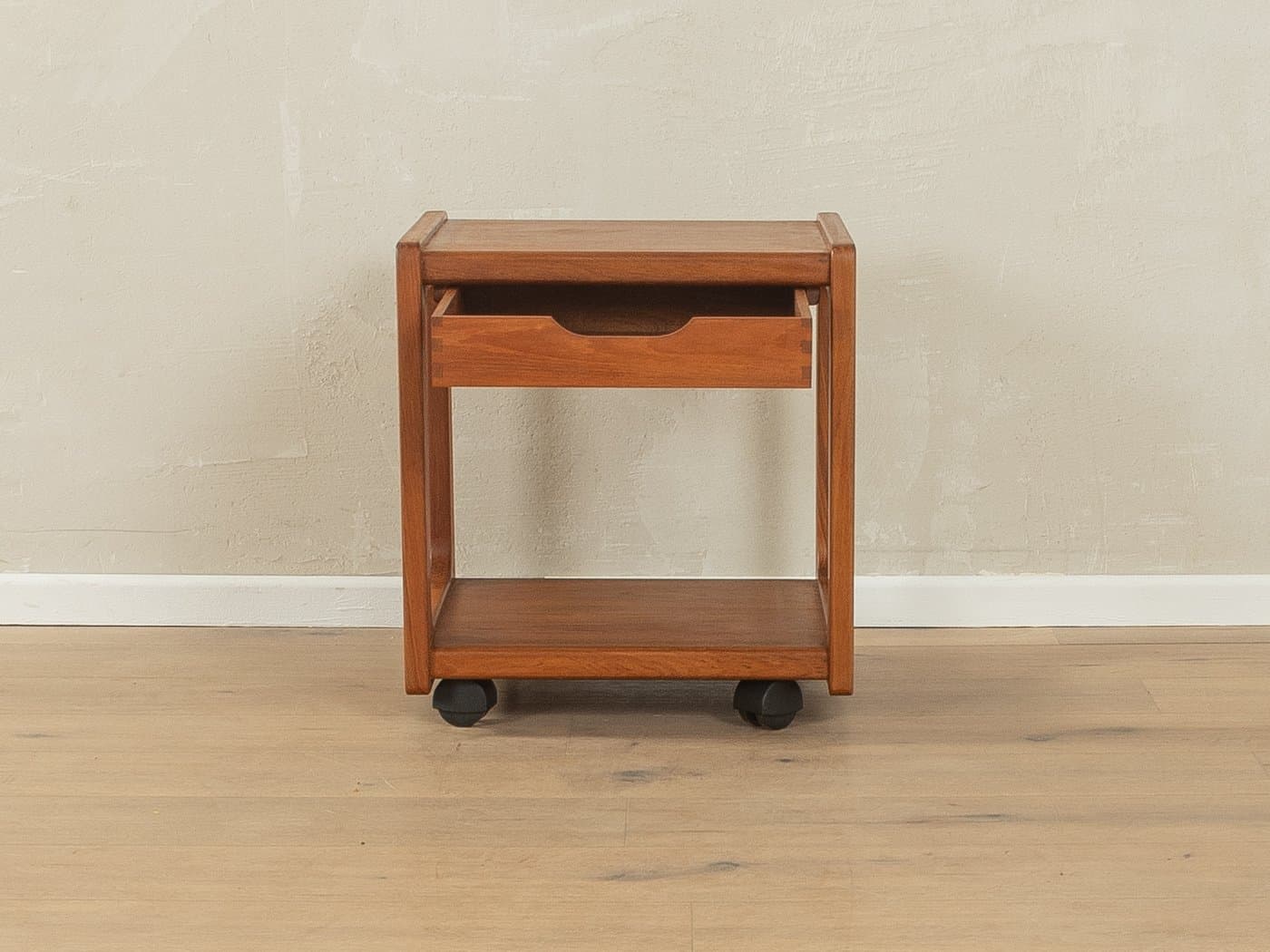 Stolik pomocniczy, teak brązowy, Salin Möbler, Dania, lata 70. - 286845