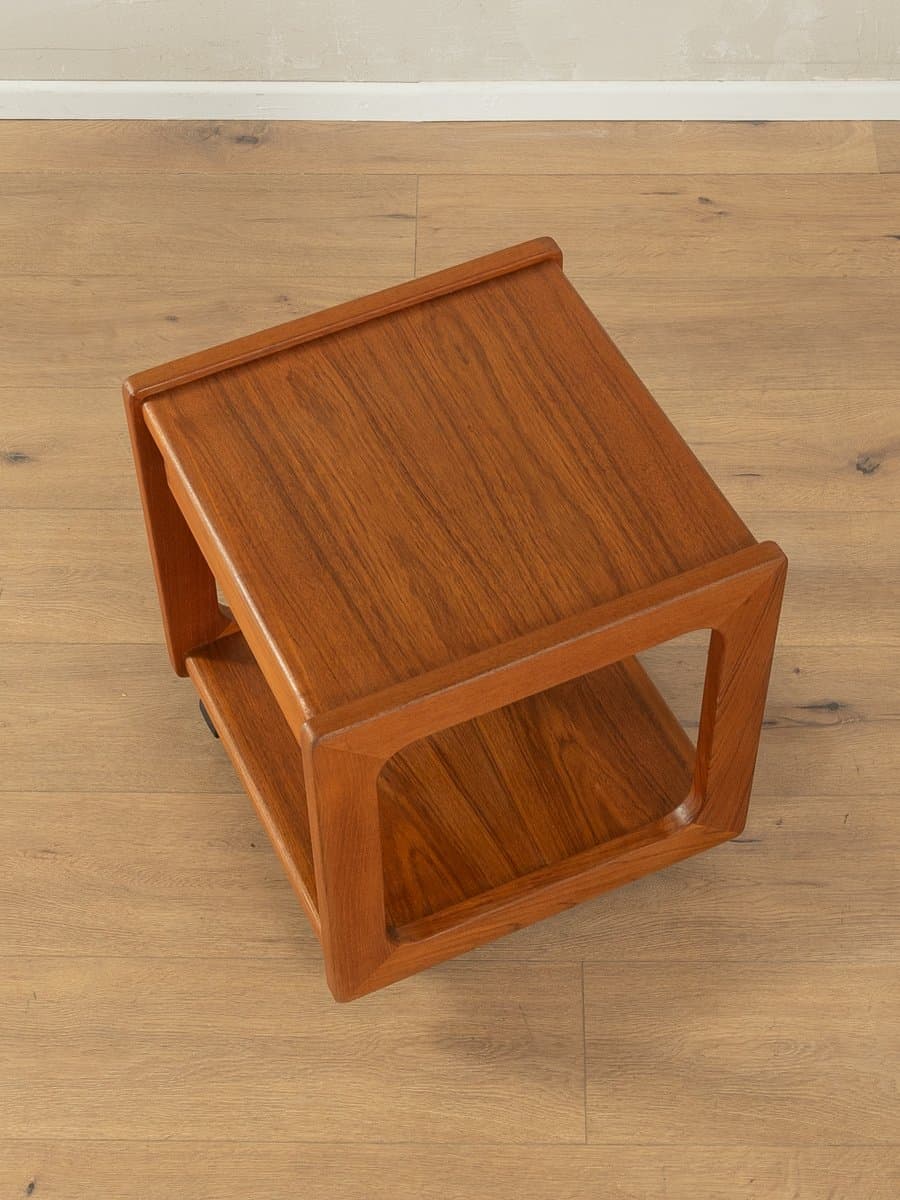 Stolik pomocniczy, teak brązowy, Salin Möbler, Dania, lata 70. - 286846