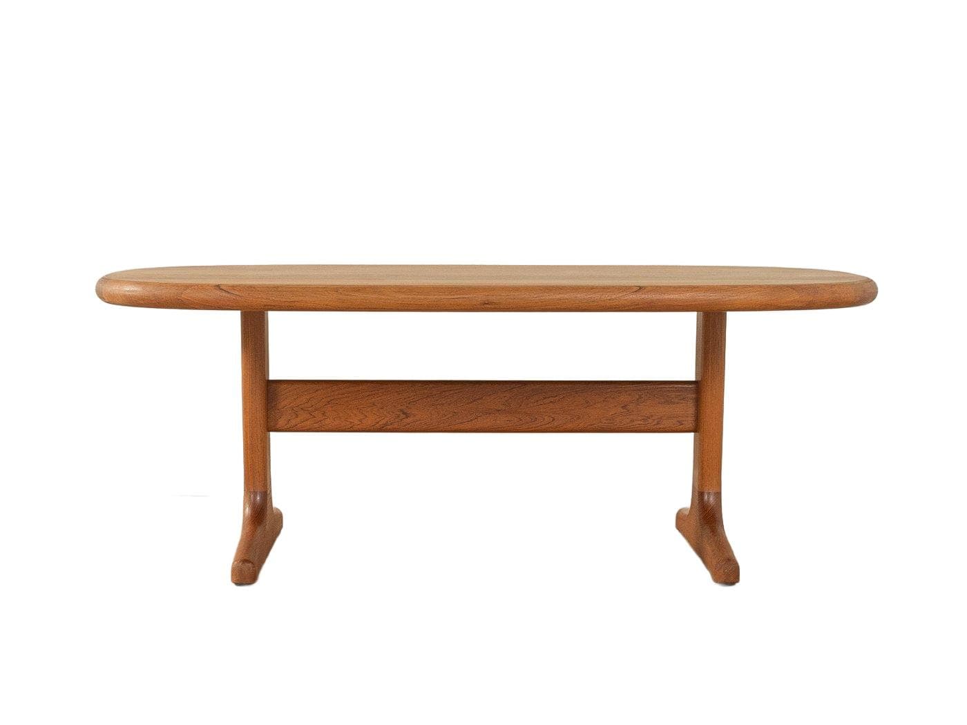 Stolik kawowy, teak brązowy, Glostrup Møbelfabrik, Dania, lata 60.