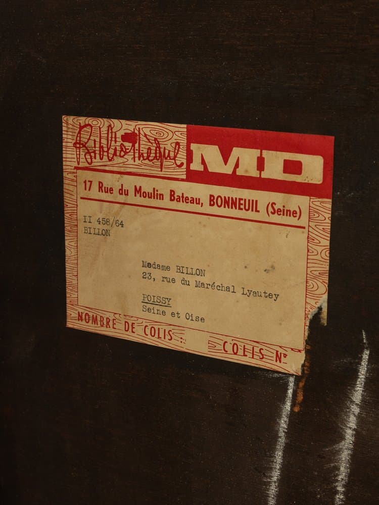 Sekretarzyk, dąb brązowy, Niemcy, lata 60. - 286810