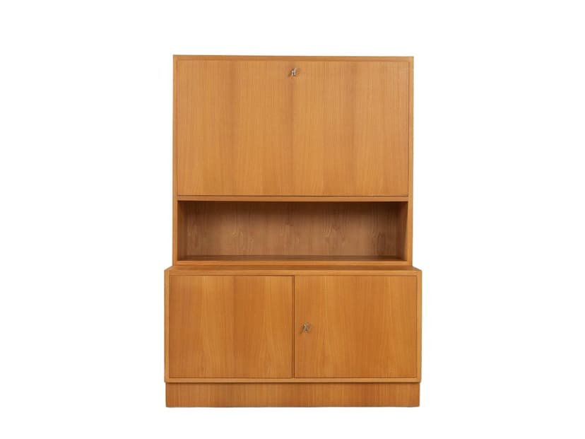 Sekretarzyk, jesion brązowy, Niemcy, lata 60.