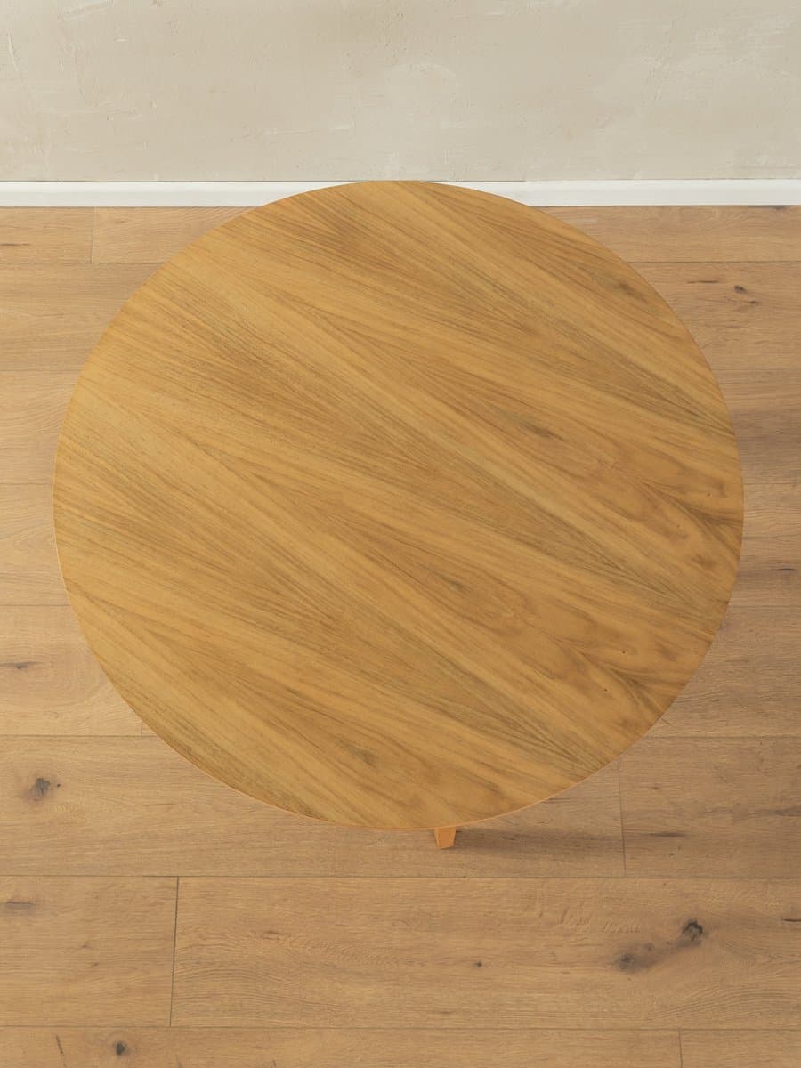 Stolik kawowy z półką, buk jasnobrązowy, orzech jasnobrązowy, lata 60. - 286694