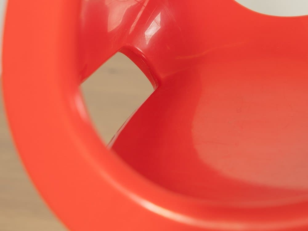 Krzesło Snille, czerwony, plastik, metal, Ikea, Niemcy, lata 90. - 286671