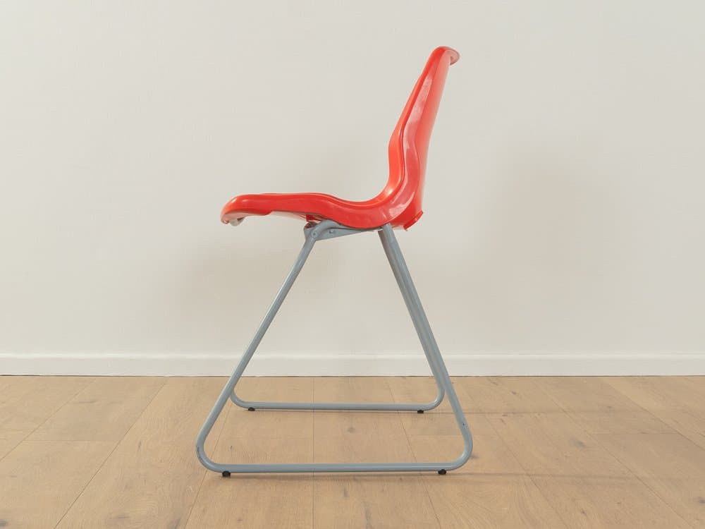 Krzesło Snille, czerwony, plastik, metal, Ikea, Niemcy, lata 90. - 286666