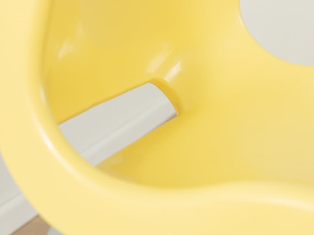 Krzesło Snille, żółty plastik, metal, Ikea, lata 90. - 286662