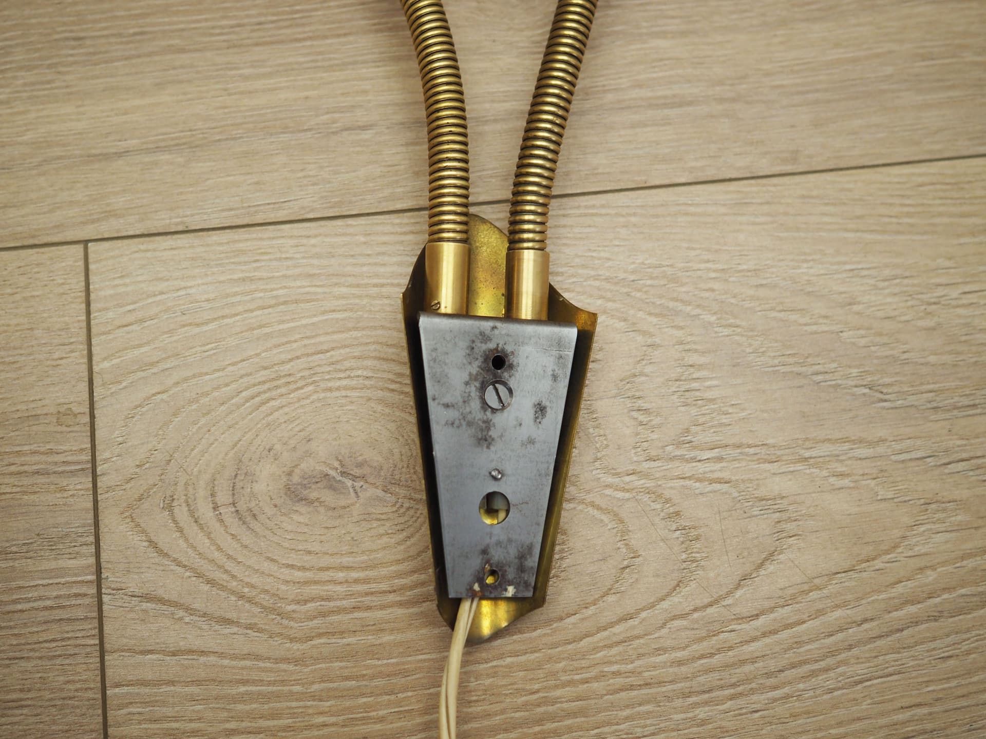 Kinkiet ścienny, multicolor, metal, Dania, lata 70. - 73528