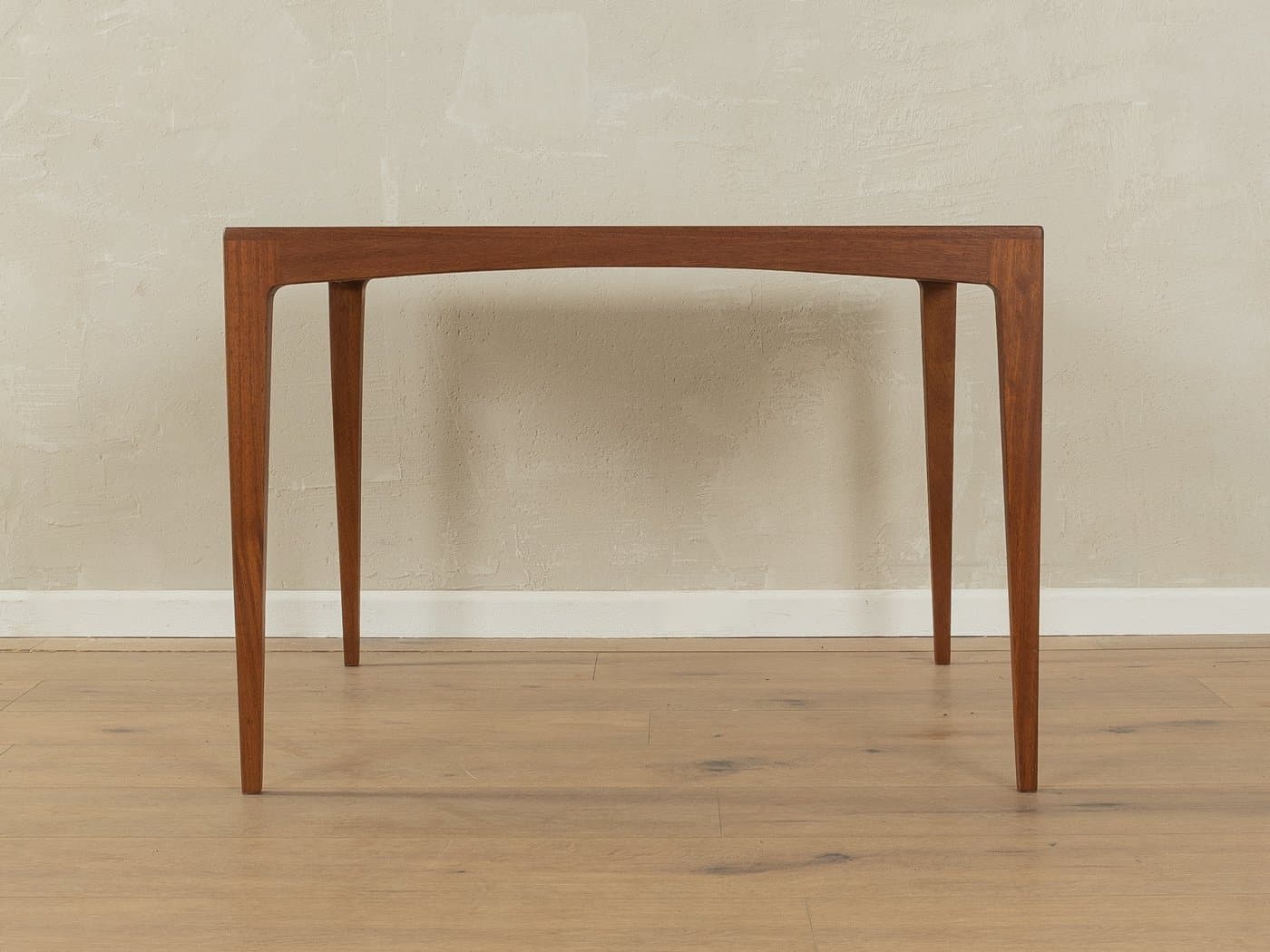 Stolik kawowy, teak brązowy, proj. F. X. Lutz, Niemcy, lata 50. - 286523