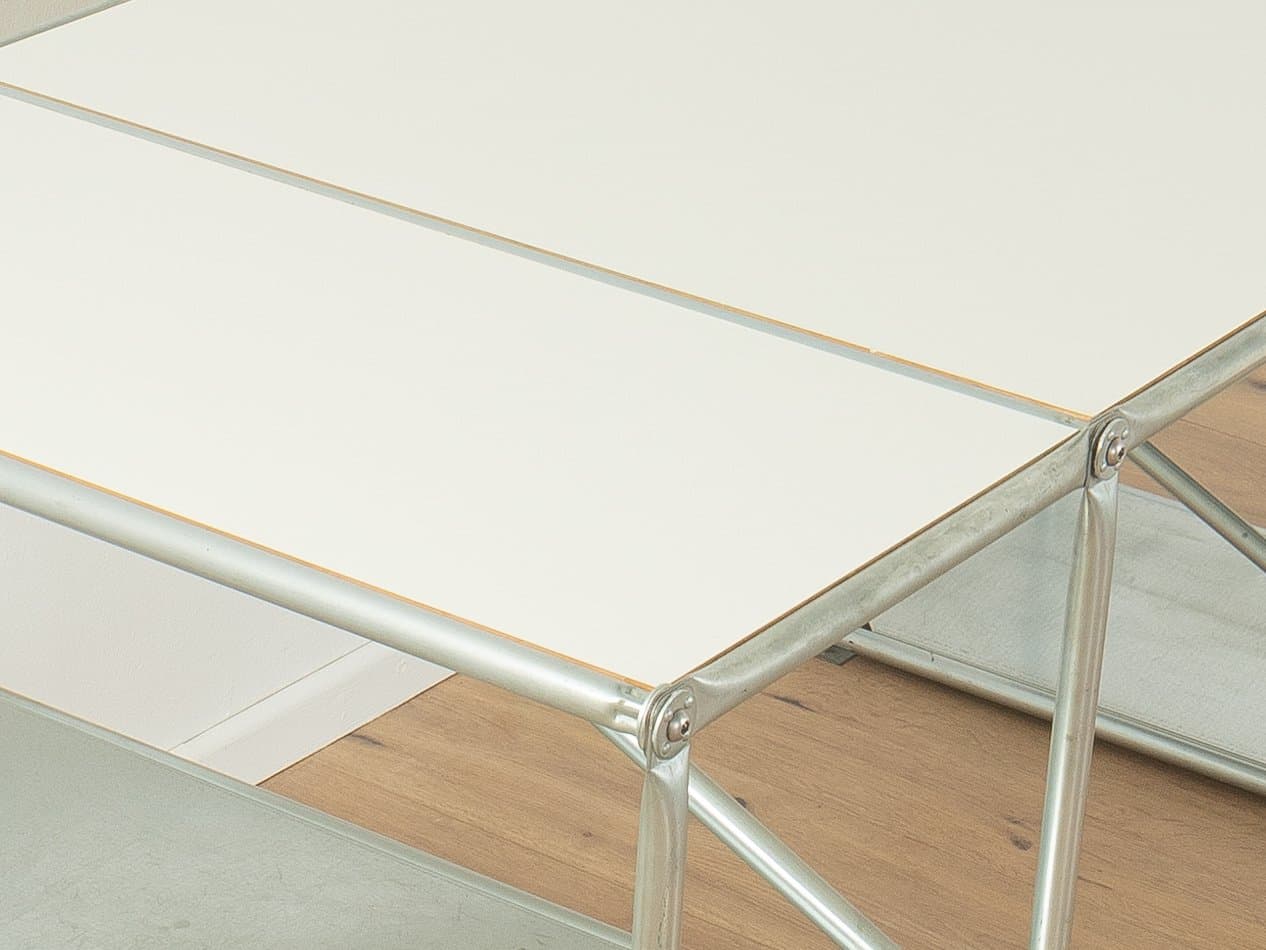 Desk, silver, stainless steel, Germany, 1980s. - 286407