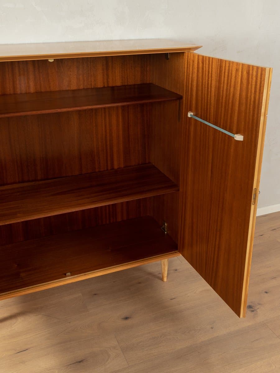 Komoda na bieliznę, brązowy, brzoza, Niemcy, lata 50. - 286372