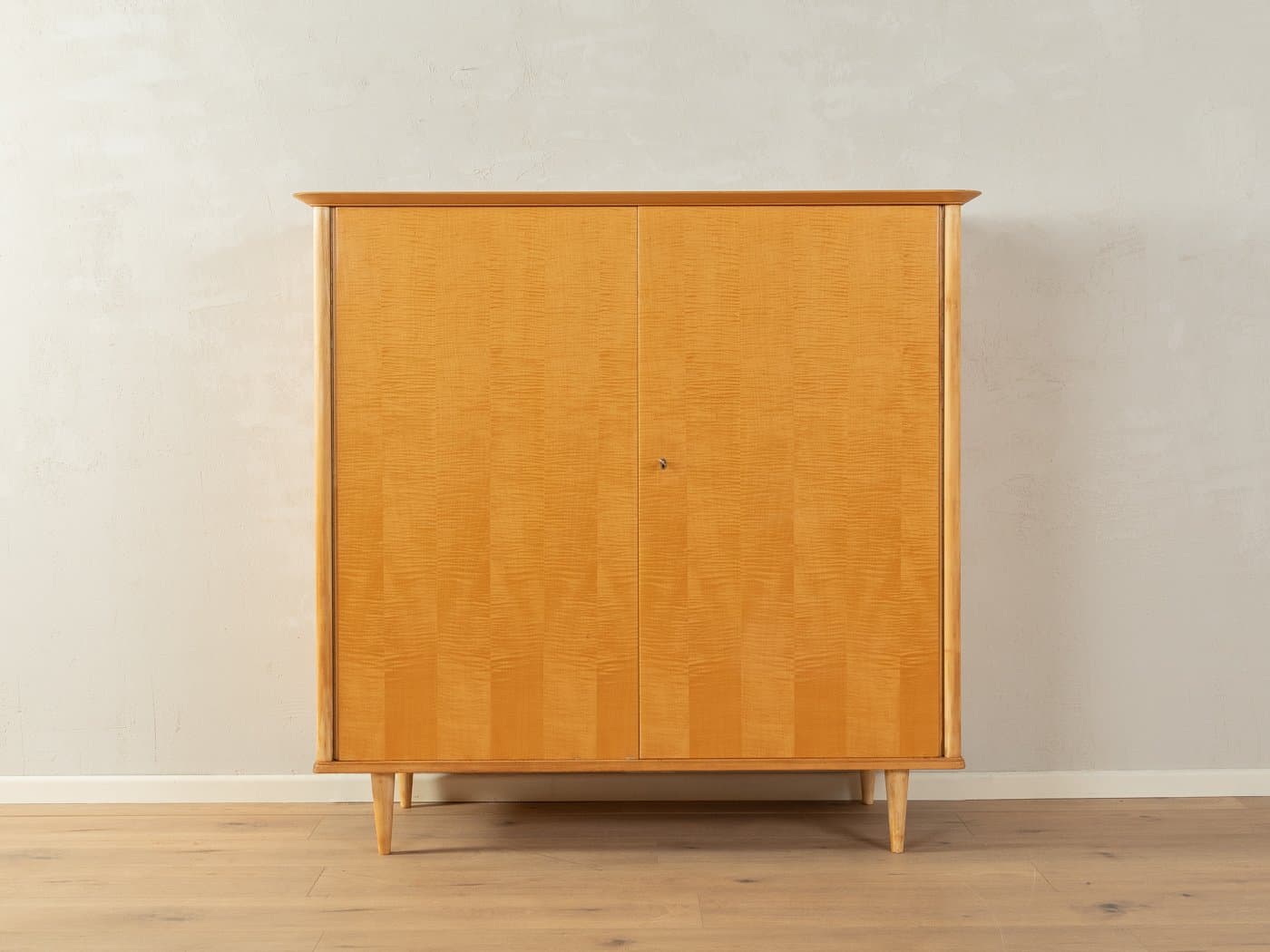 Komoda na bieliznę, brązowy, brzoza, Niemcy, lata 50. - 286373