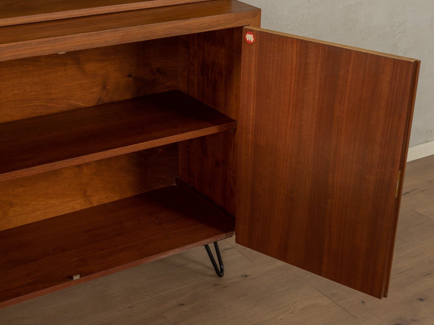 Komoda, orzech brązowy, Niemcy, lata 50. - 286324