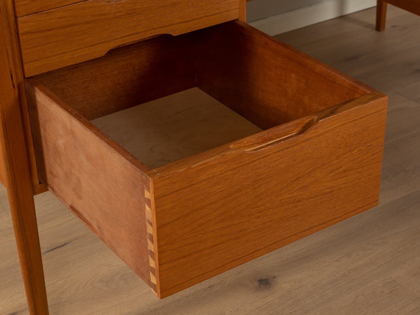 Desk, brown teak, Wilhelm Renz, Germany, 1960s - 286318
