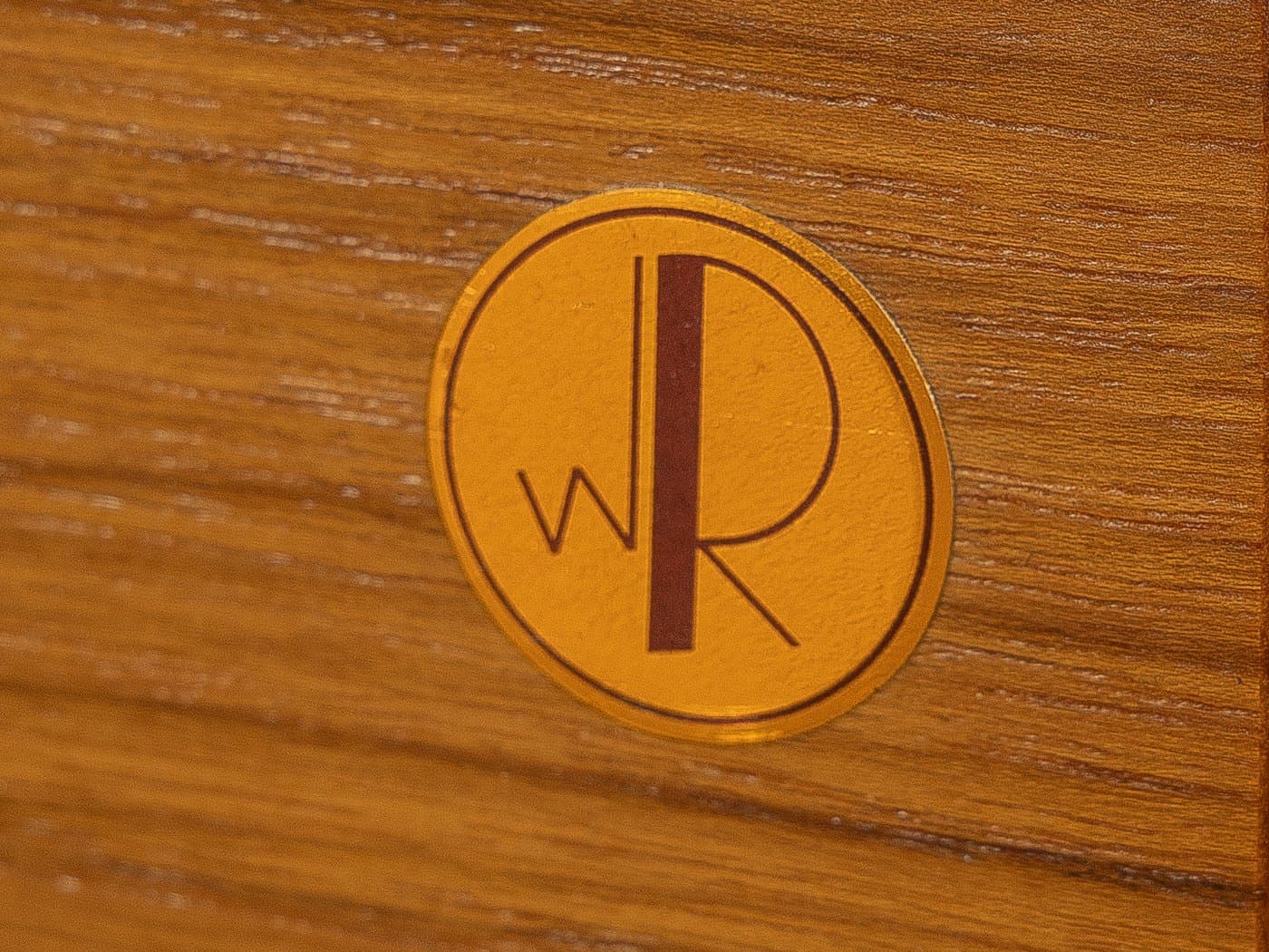 Desk, brown teak, Wilhelm Renz, Germany, 1960s - 286309