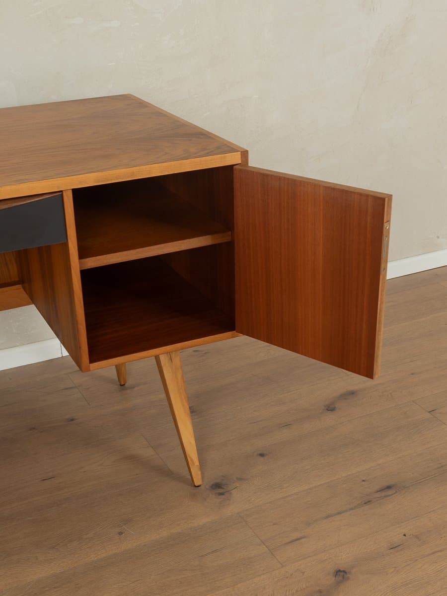 Desk, brown walnut, Germany, 1950s - 286304