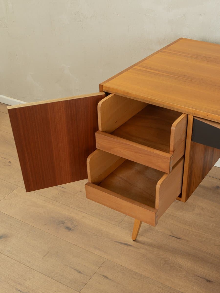 Desk, brown walnut, Germany, 1950s - 286302