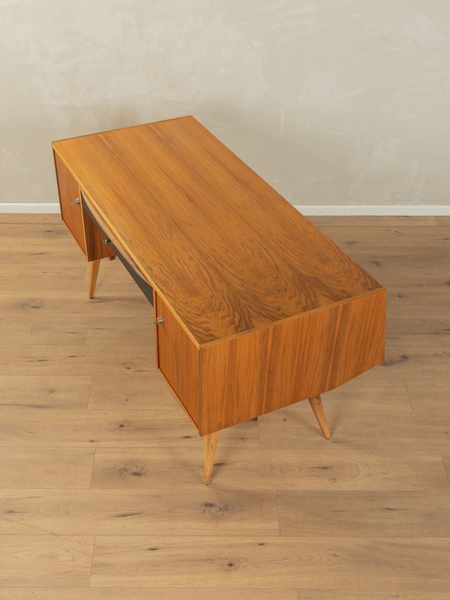 Desk, brown walnut, Germany, 1950s - 286300
